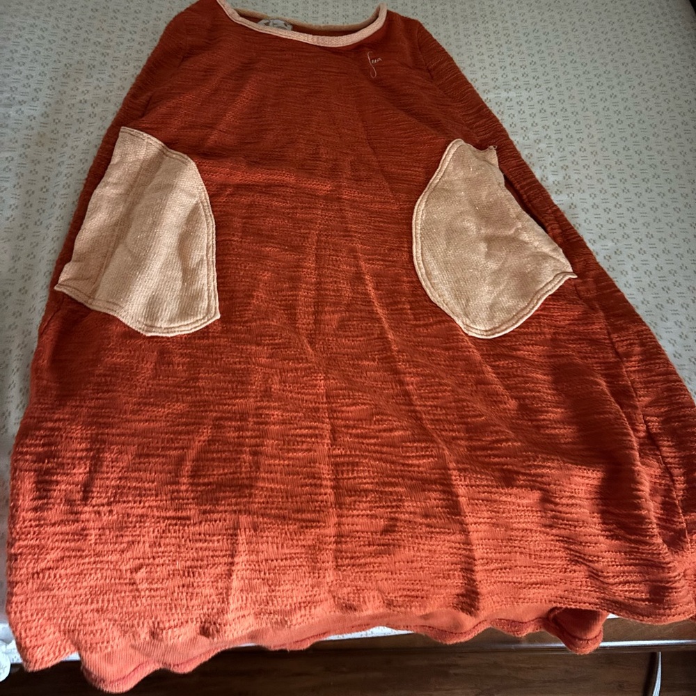 Seea Rust Orange Womens Changing Cape